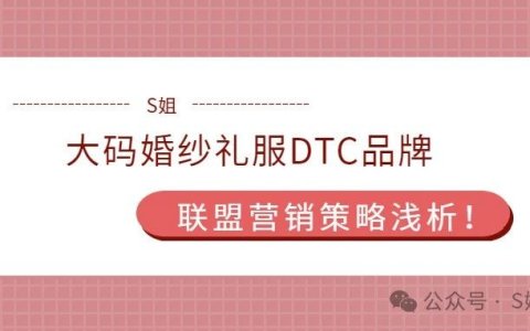 跨境独立站联盟营销案例拆解系列: 大码婚纱礼服DTC品牌联盟营销策略浅析！