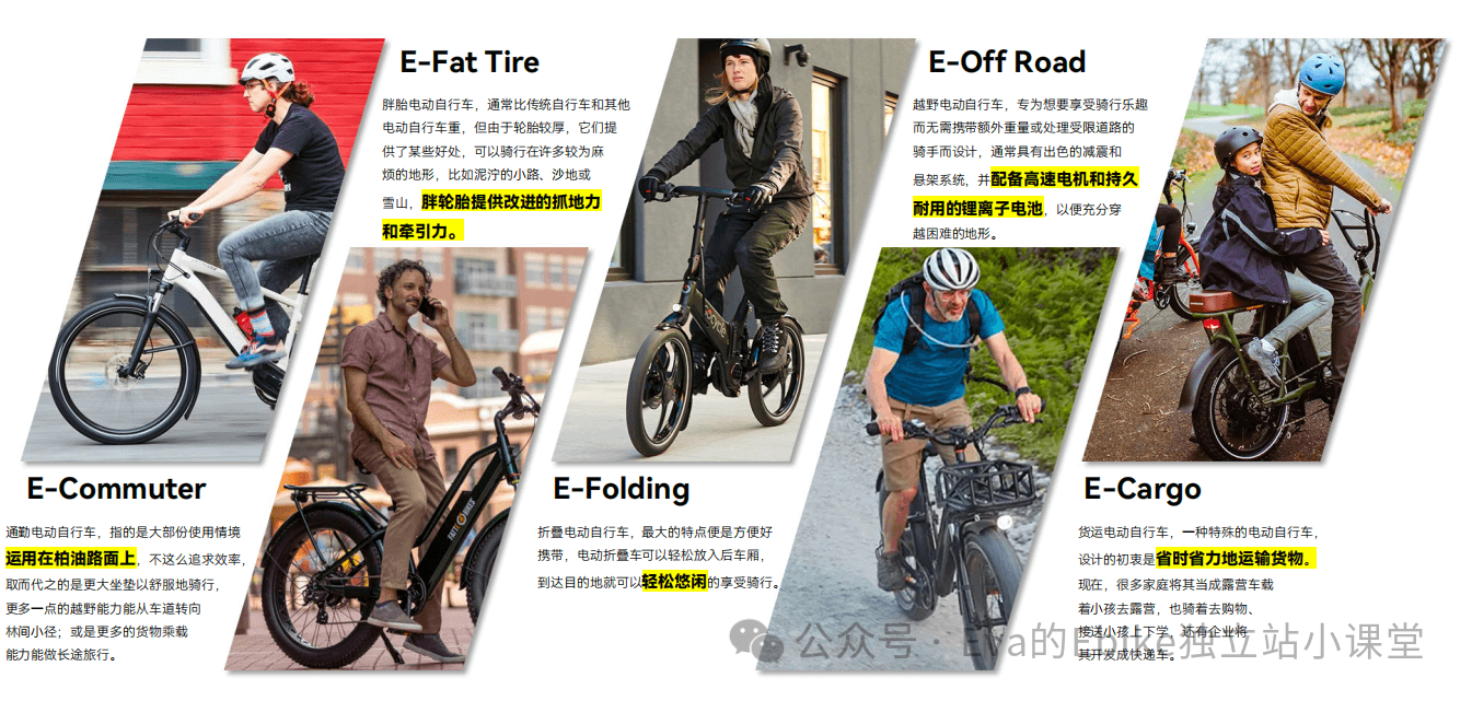 全球主要市场Ebike的用户画像分析