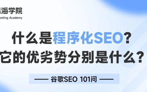 什么是程序化SEO？它真的有效果吗？