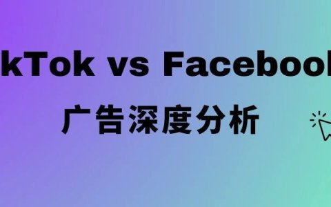 TikTok vs Facebook 广告