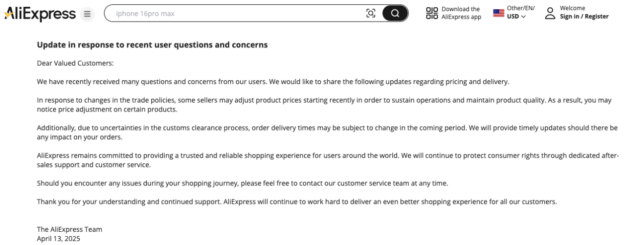 硬刚美国！Temu和SHEIN宣布重大调整