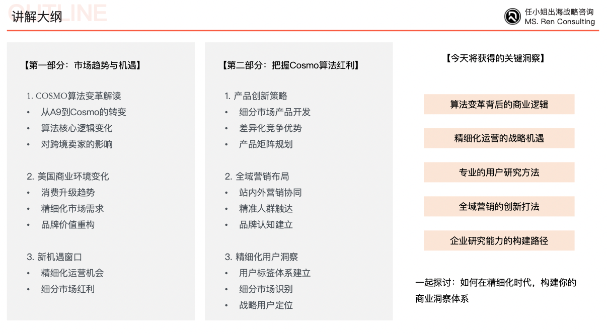 抓住亚马逊Cosmo算法红利：精细化用户洞察与营销策略｜关税战下亚马逊的转变
