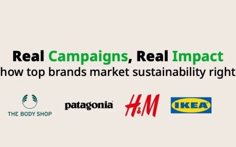 可持续营销≠贴环保标签：4个品牌实例告诉你2025年该这样对待可持续！