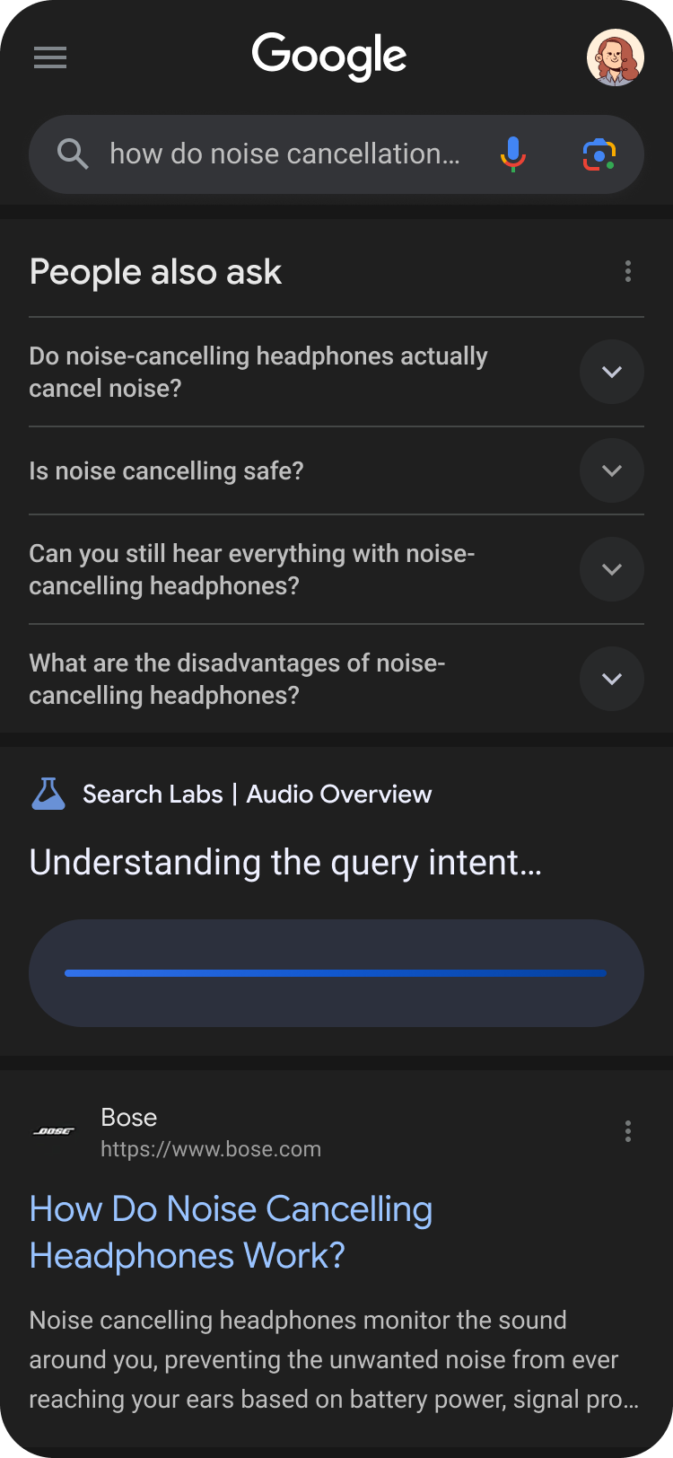谷歌 Audio Overview 小网站流量的新打击