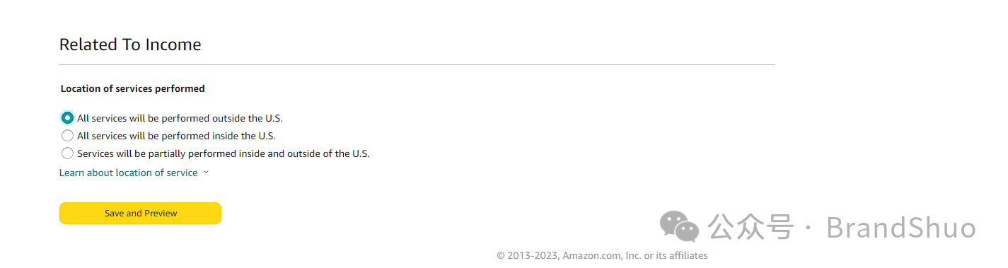 亚马逊联盟如何设置免税？