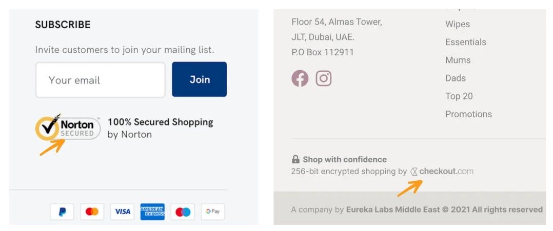 独立站设计｜信任感构建的重要板块-Footer设计