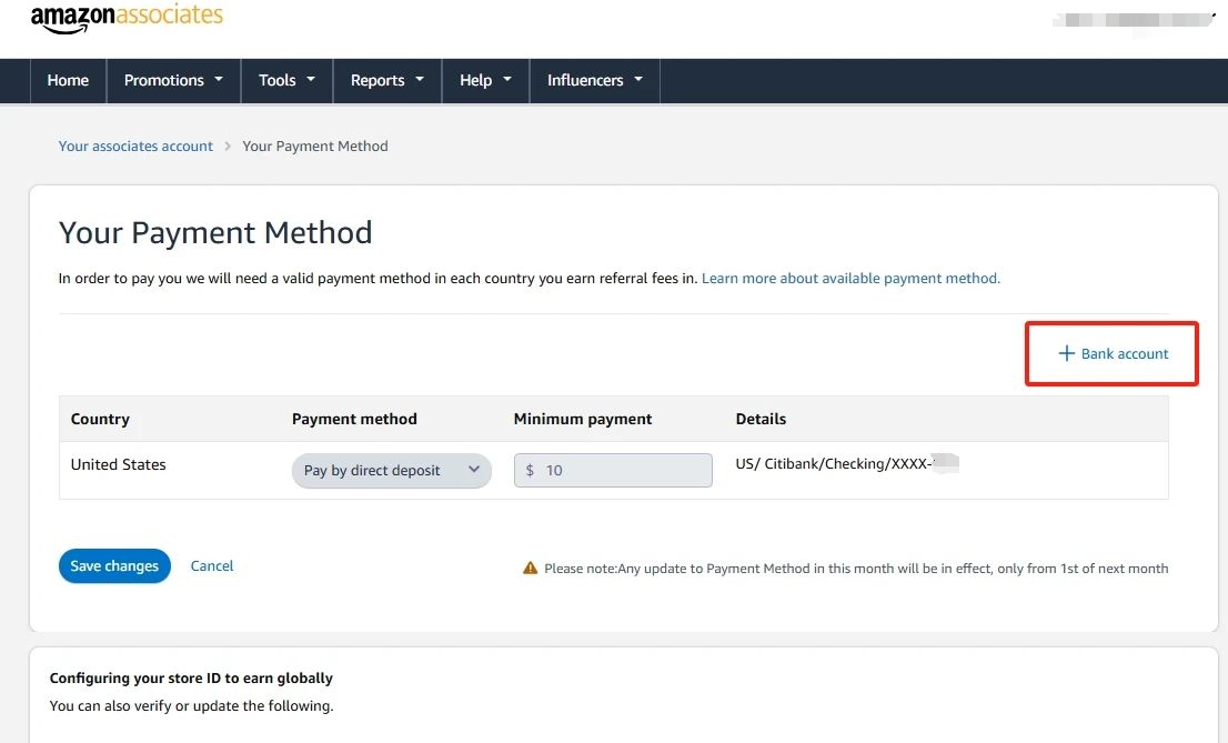 如何通过Payoneer提现亚马逊联盟收入？