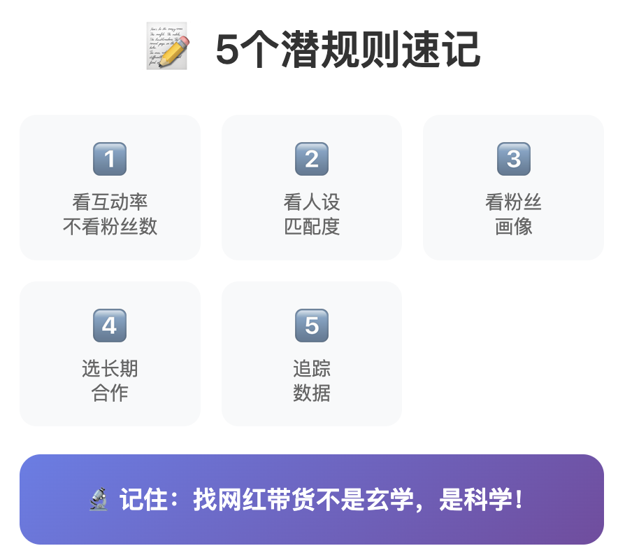 找网红带货的5个潜规则，不懂就是花冤枉钱