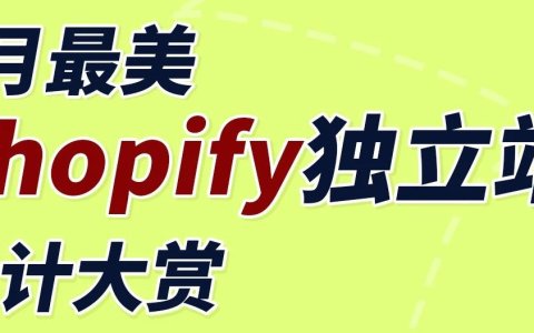 7月Shopify独立站设计赏析——有个性的网站！