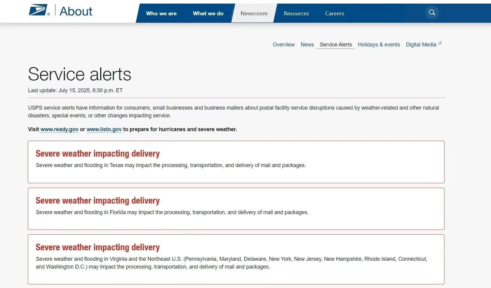 紧急！美国多地遇极端天气，物流或大面积延误