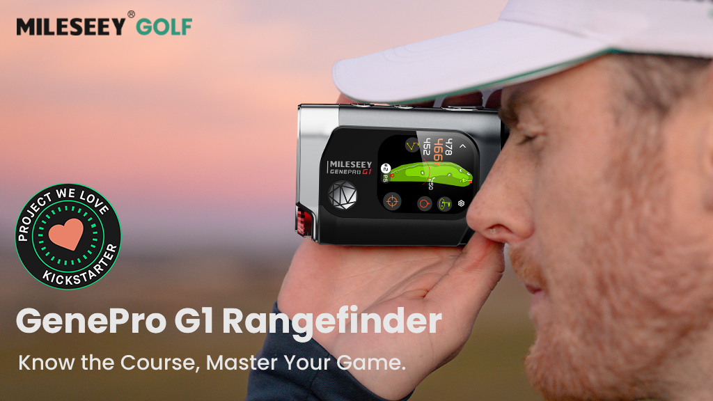 GenePro G1 Golf Rangefinder – Hybrid GPS /Laser Rangefinder by mileseey.ks  — Kickstarter