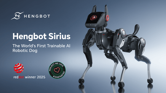 Hengbot Sirius: The World's First Trainable AI Robotic Dog by Hengbot —  Kickstarter
