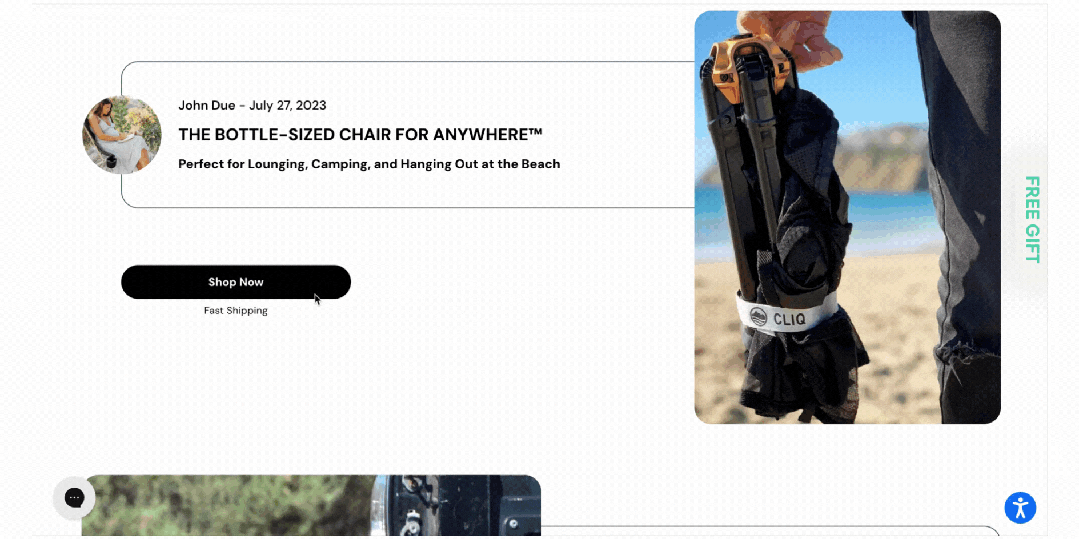 案例：户外椅独立站落地页转化优化