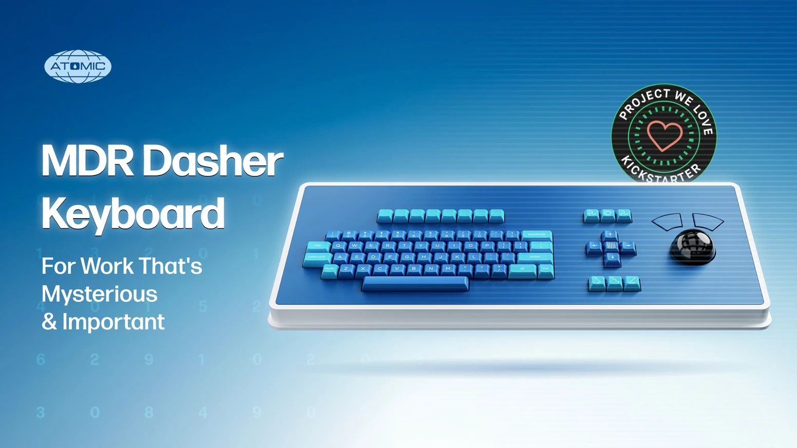 MDR Dasher Keyboard: For Work That's Mysterious & Important by Atomic  Keyboard — Kickstarter