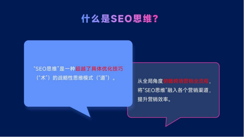 SEO思维：贯穿跨境营销全渠道，助你超越99%的竞品网站！