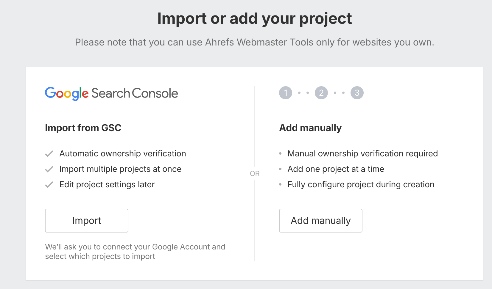 Ahrefs教程：从网站诊断到竞争对手分析，一文掌握 – gsc导入