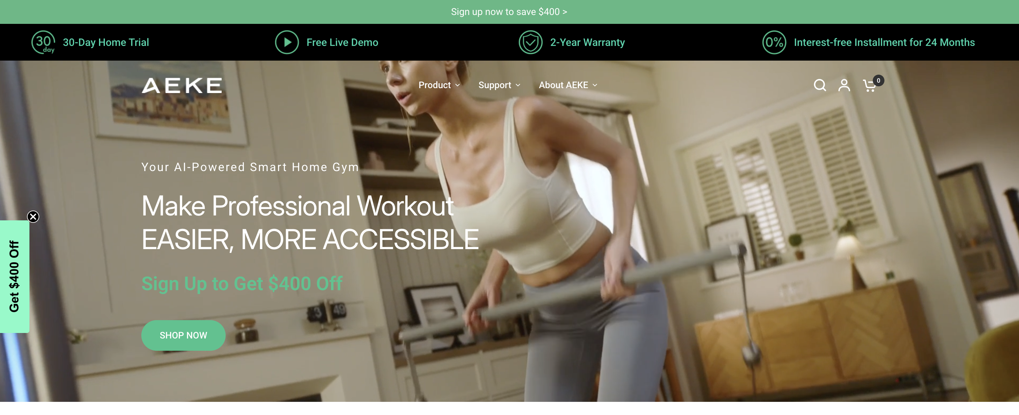 一面镜子撬动一个市场，AEKE重塑智能健身赛道