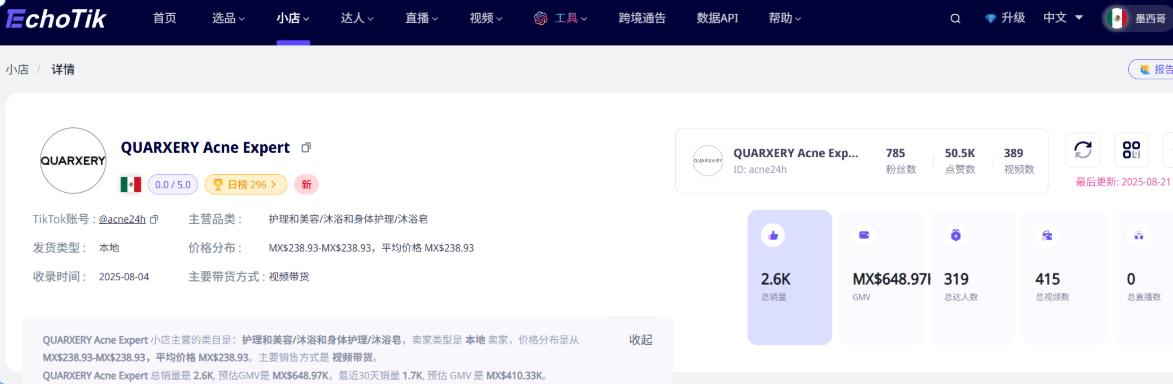 墨西哥TikTok Shop跨境电商全攻略：市场对比、入驻门槛、爆品分享、运营打法！