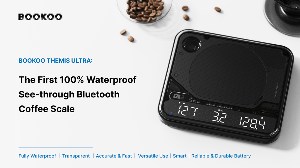 BOOKOO: First IP67 Waterproof & Bluetooth Coffee Scale by BOOKOO —  Kickstarter