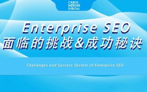 Enterprise SEO面临的挑战&成功秘诀