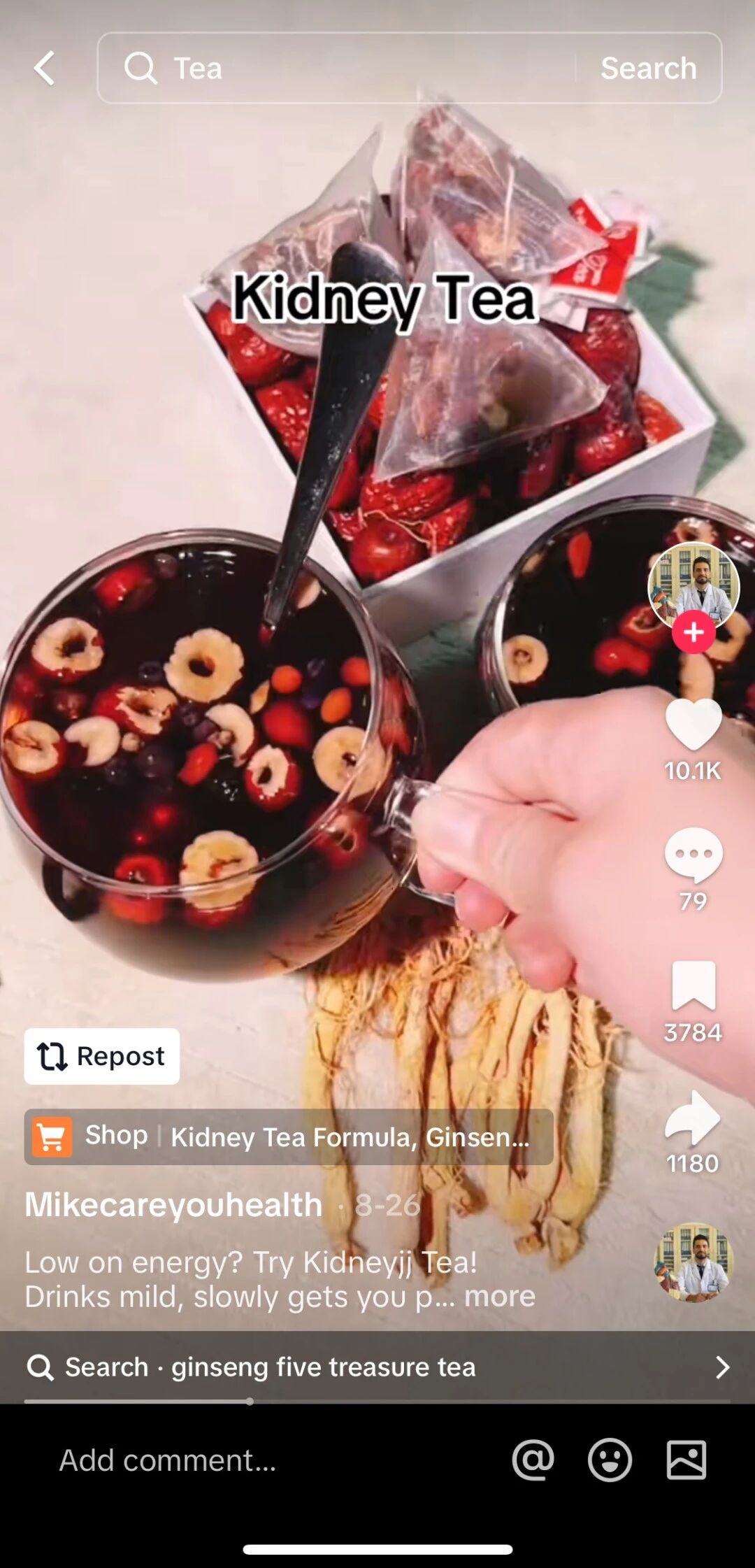 靠一条AI视频在TikTok上卖养生茶，单月净赚220万