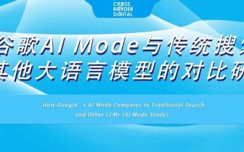 谷歌AI Mode与传统搜索及其他大语言模型的对比研究