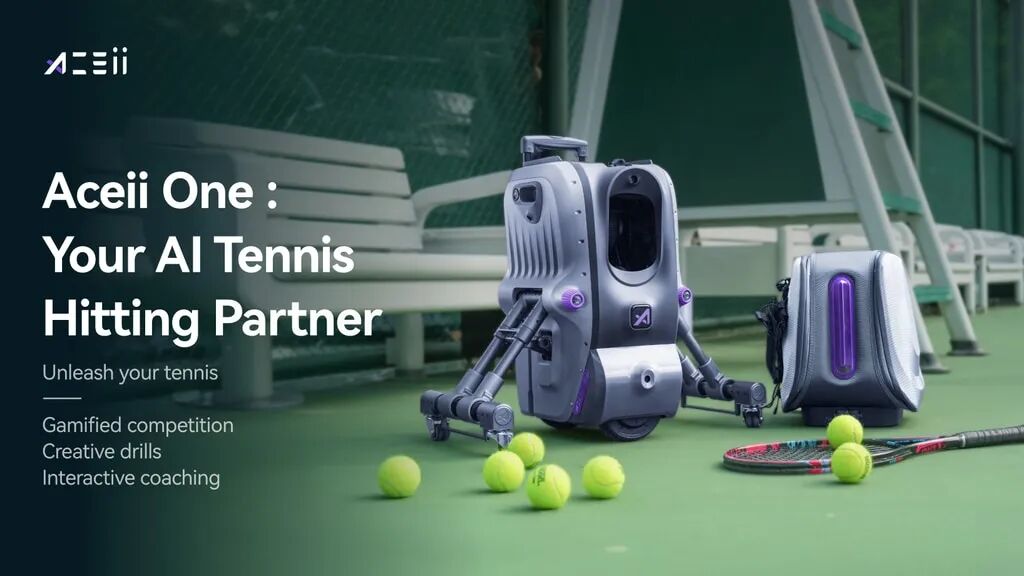 Aceii One : Your AI Tennis Hitting Partner by Aceii One — Kickstarter