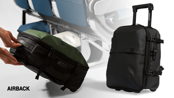 Track Airback FLEX - The Under-Seat Hack for Smart Travelers on  BackerTracker