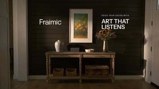 Track Fraimic: A Smart E Ink Canvas That Turns Your Voice Into Art on  BackerTracker