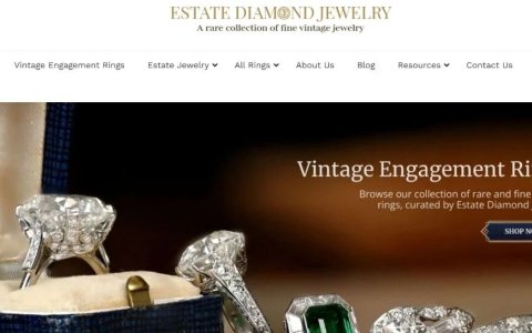 时光淬炼的珠宝典藏：Estate Diamond Jewelry品牌深度拆解