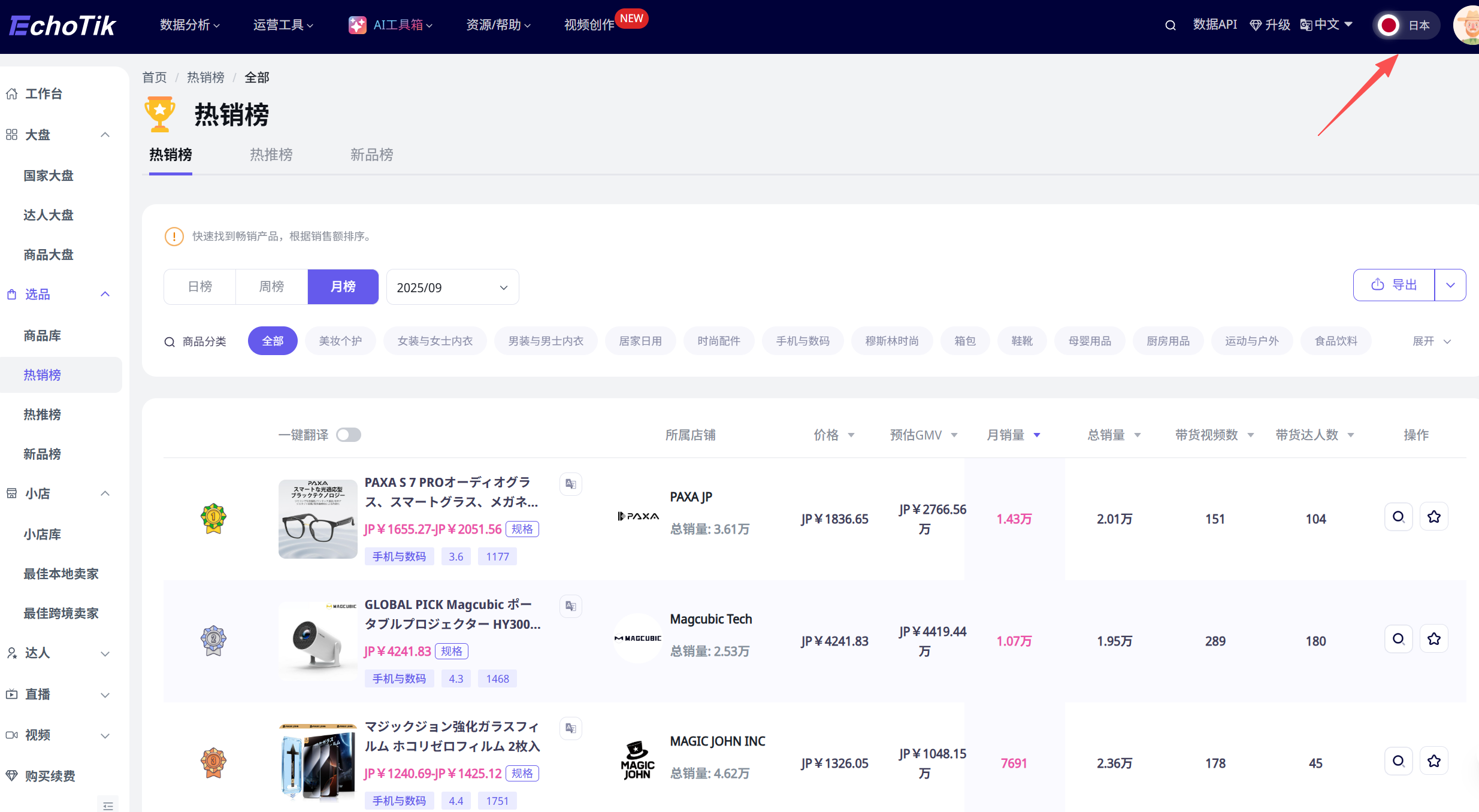 TikTok美、墨、巴、日、德市场选品对比：哪些品类好卖？什么价格最受欢迎？