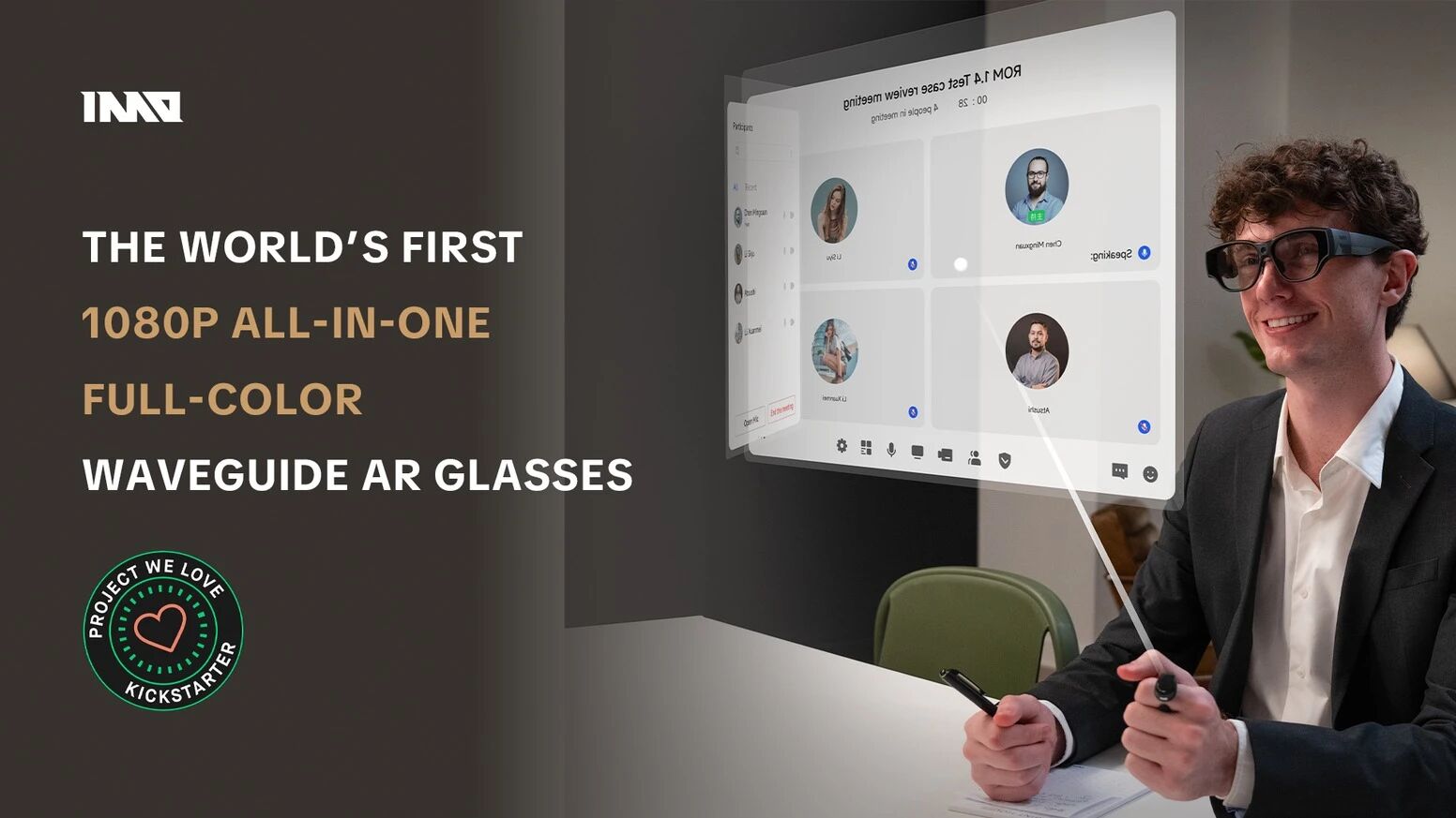 INMO AIR3 – 1080P All-in-One Full-Color Waveguide AR Glasses by INMO —  Kickstarter
