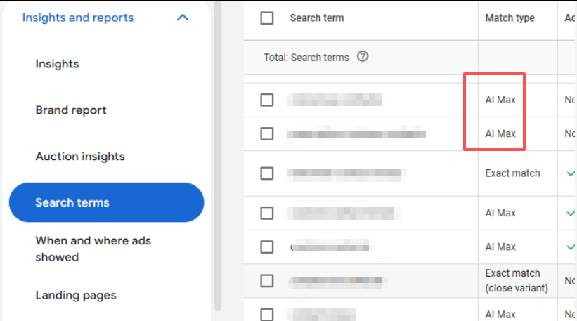 帮你踩遍谷歌广告AI Max功能的坑