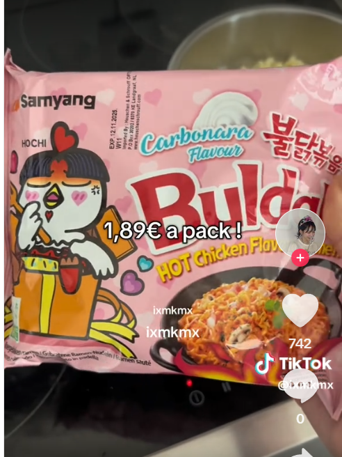 火鸡面五周霸榜德国TikTok，靠“拍视频-下单-夸好”三板斧爆单？跨境卖货可抄的作业在这