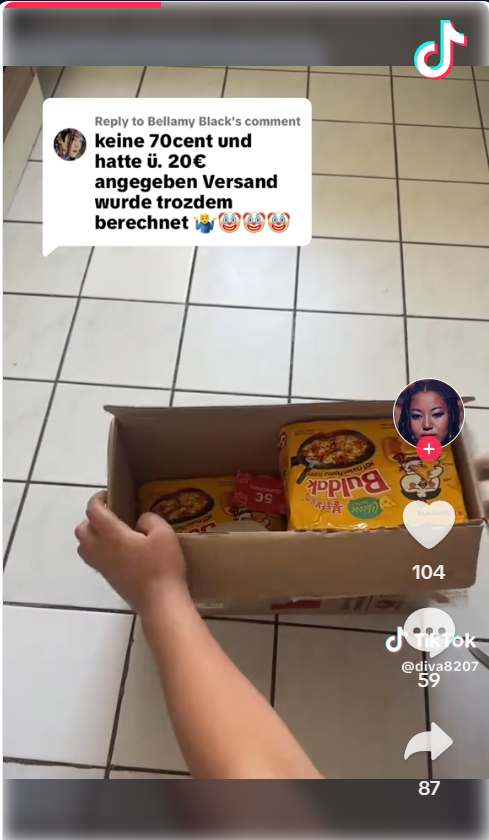 火鸡面五周霸榜德国TikTok，靠“拍视频-下单-夸好”三板斧爆单？跨境卖货可抄的作业在这