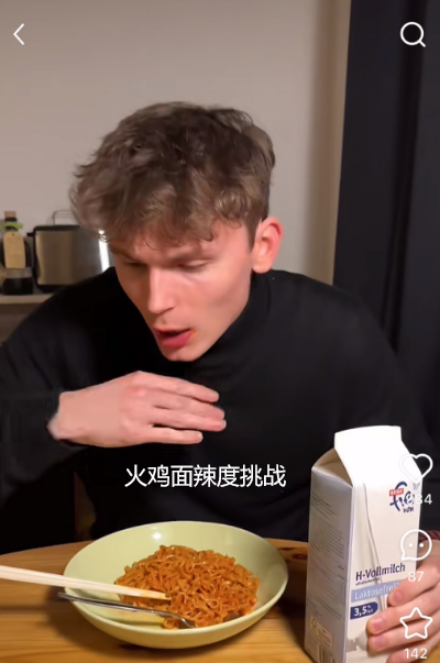 火鸡面五周霸榜德国TikTok，靠“拍视频-下单-夸好”三板斧爆单？跨境卖货可抄的作业在这