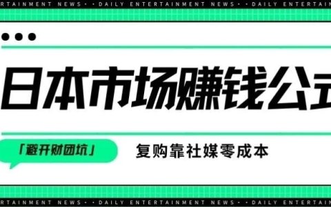 出海日本成功公式，四步破解市场难题