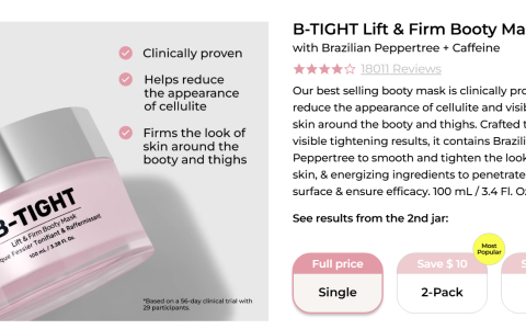 护肤赛道卷到“臀部护理”？这一小众品类撬动上亿海外市场！