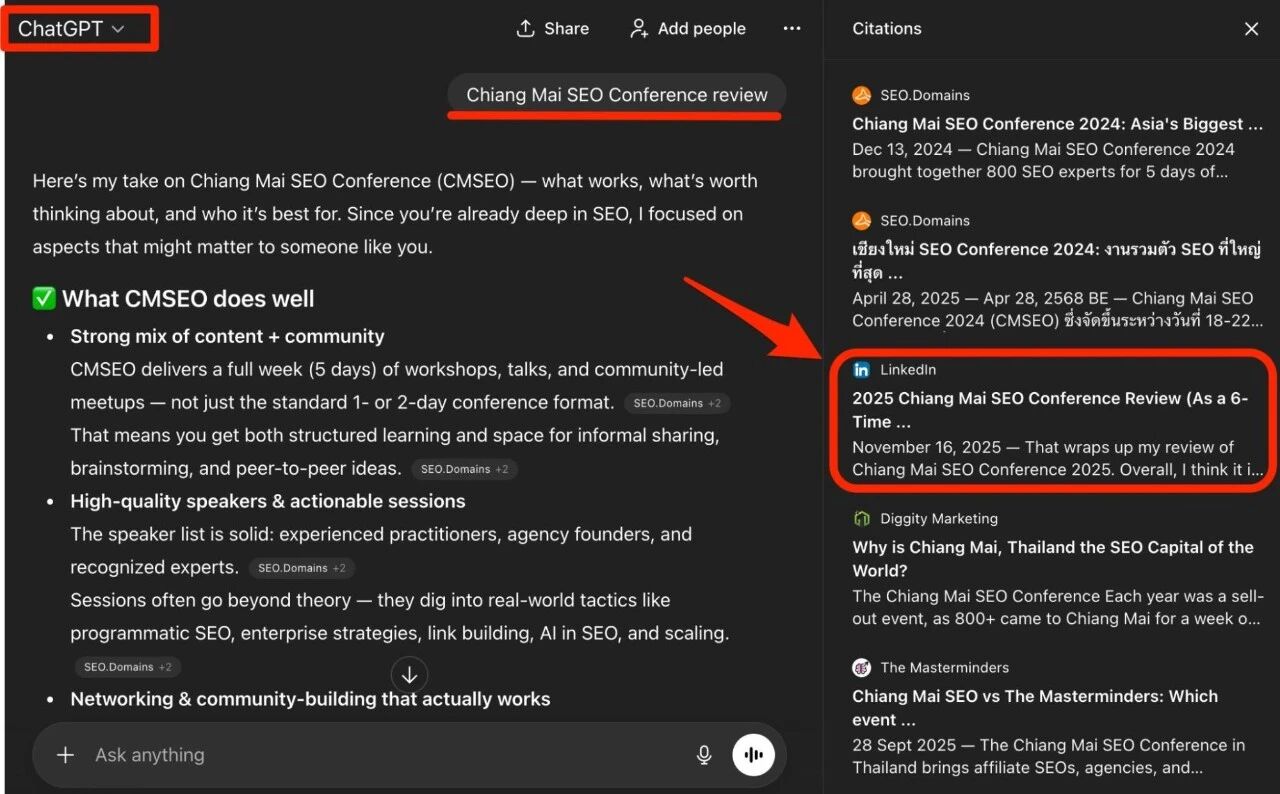 我是如何用一篇 LinkedIn 文章，在海外 SEO 圈实现“一石多鸟”的？