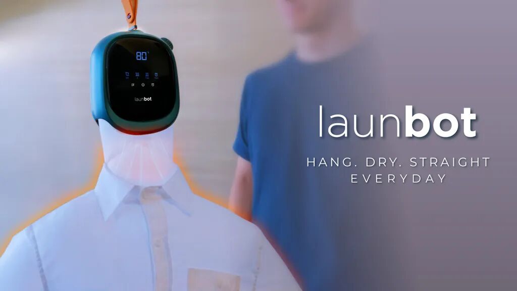 Launbot – Hang. Dry. Straight. Everyday. | KICKSTARTECH