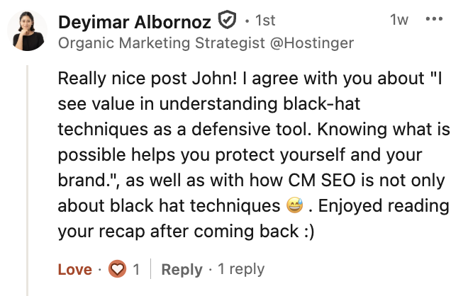 我是如何用一篇 LinkedIn 文章，在海外 SEO 圈实现“一石多鸟”的？