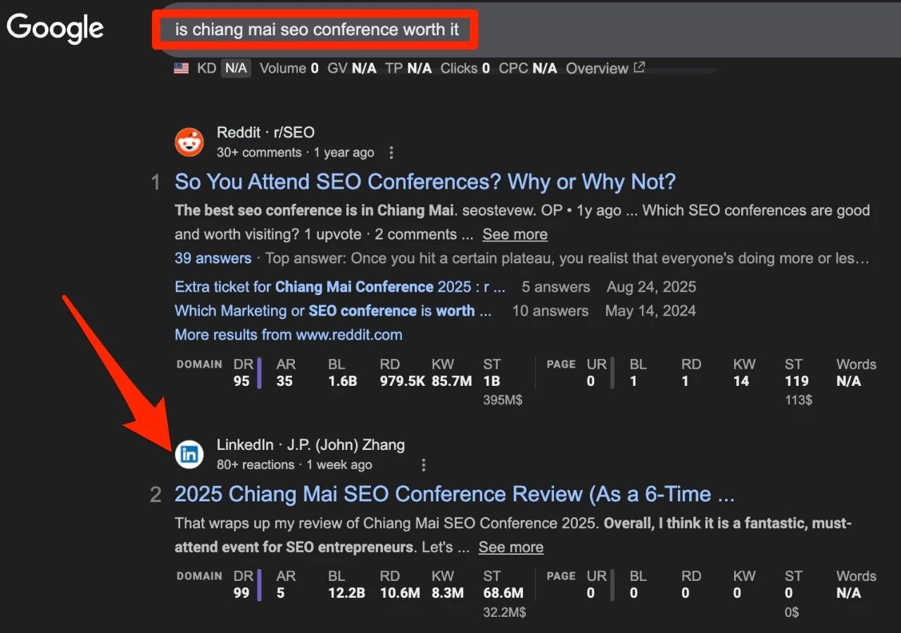 我是如何用一篇 LinkedIn 文章，在海外 SEO 圈实现“一石多鸟”的？